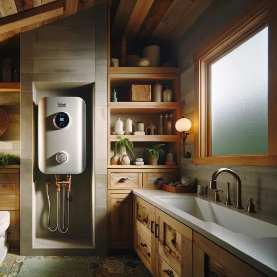 Energy-efficient water heater, Calgary